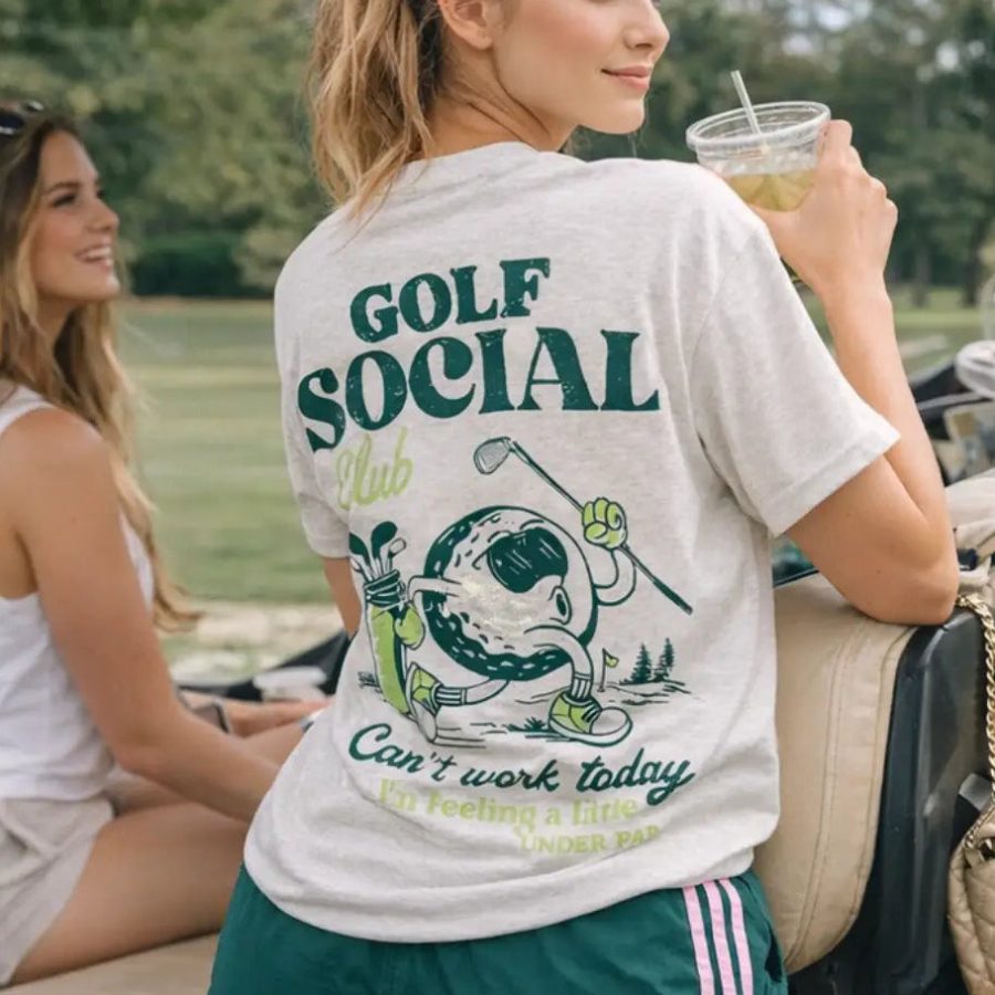 Golf Social Graphic T-Shirt