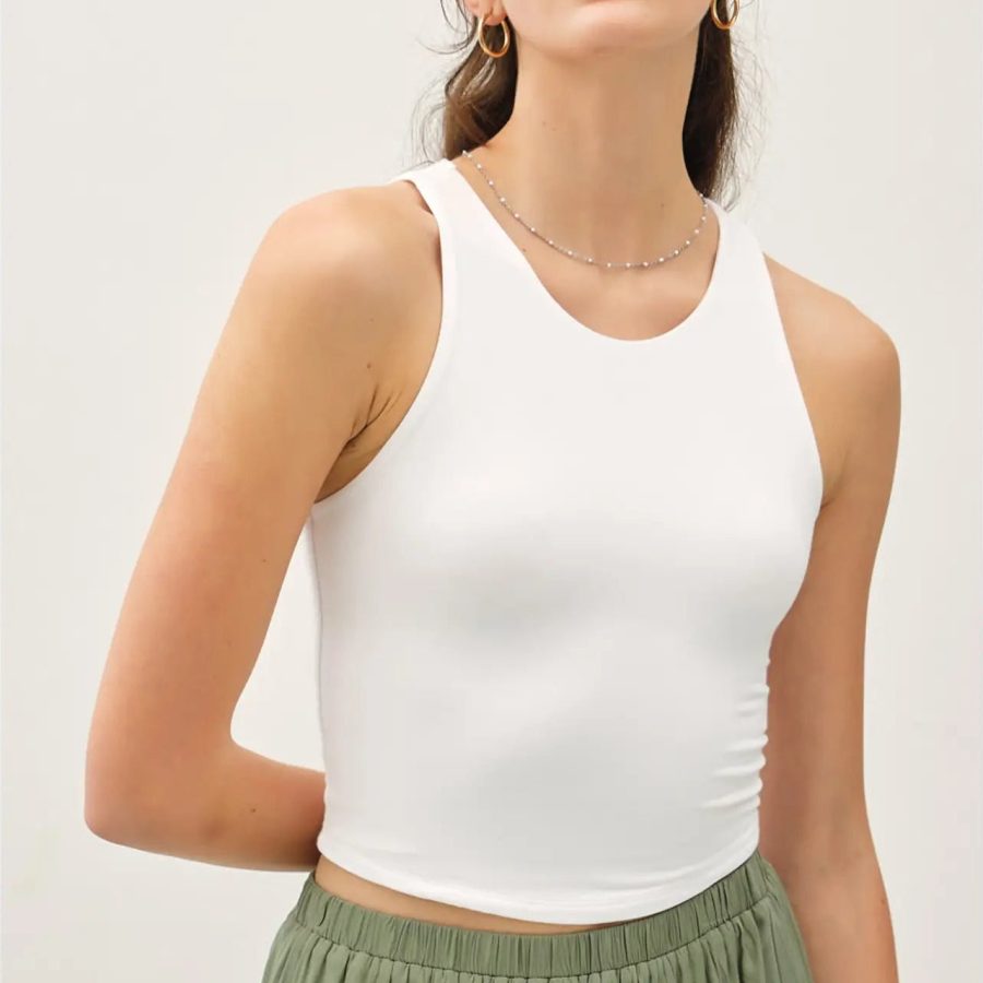 Soft Core Cropped Tank
