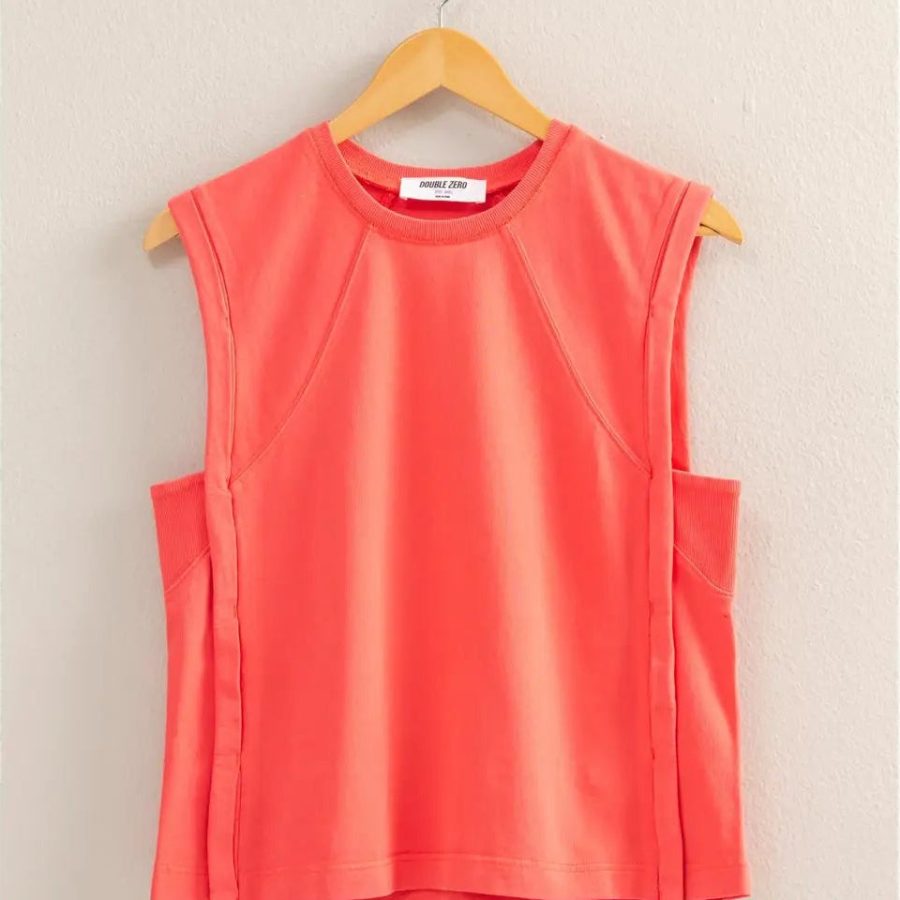 Sleeveless Boxy Top