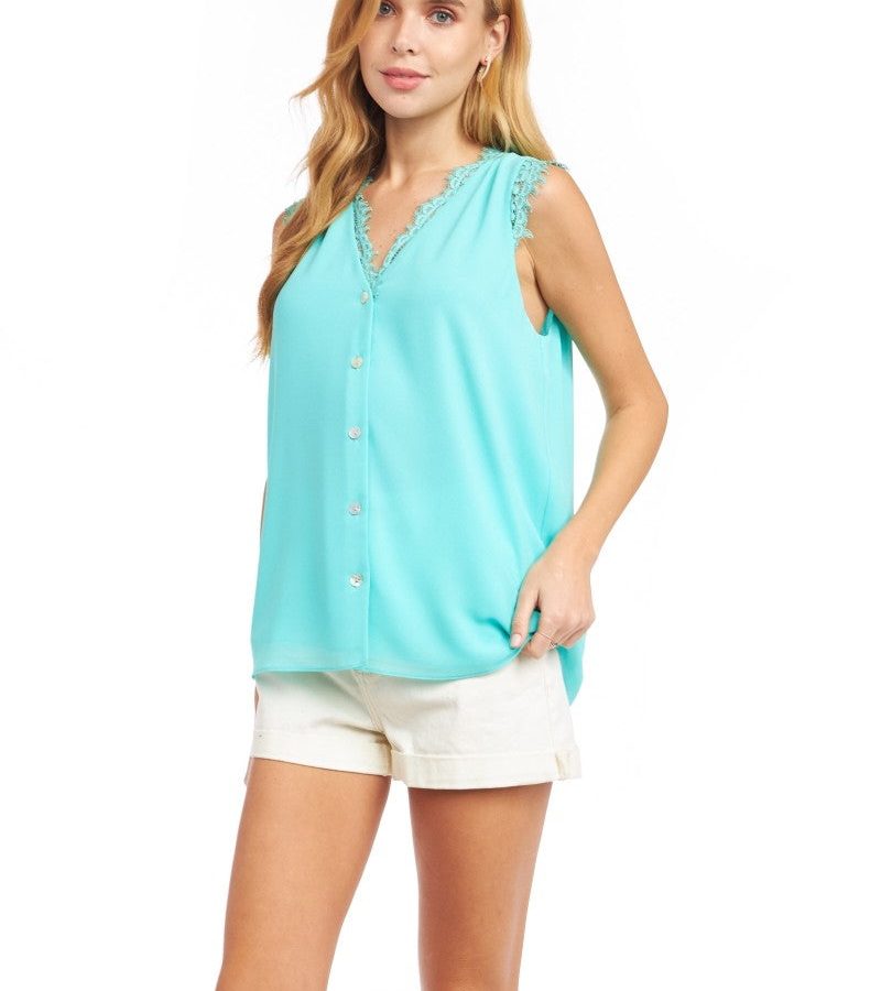 Lace Detail Tank