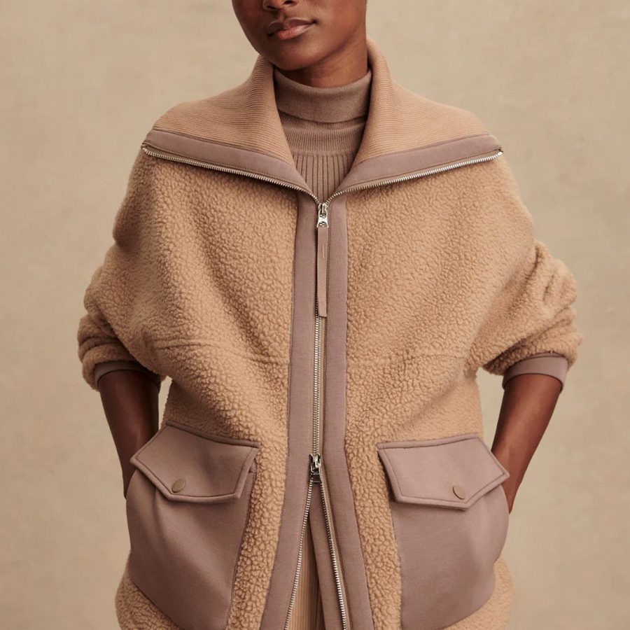 Eleanor Patch Pocket Fleece