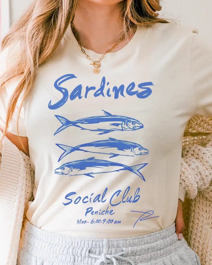 Sardines Social Club Graphic Tee
