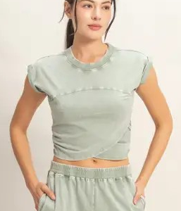 Everyday Escape Wrap Top